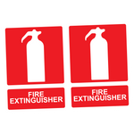 Fire Extinguisher x2 Sticker