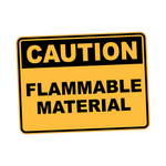 Caution - FLAMMABLE MATERIAL