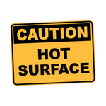 Caution - HOT SURFACE