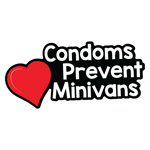 Condoms Prevent Minivans Sticker