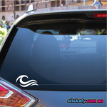 Curly Wave Decal