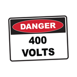 Danger - 400 VOLTS