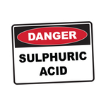 Danger - SULPHURIC ACID
