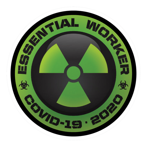 Essential Worker Covid-19 Sticker