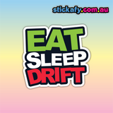 Eat, Sleep, Drift Sticker
