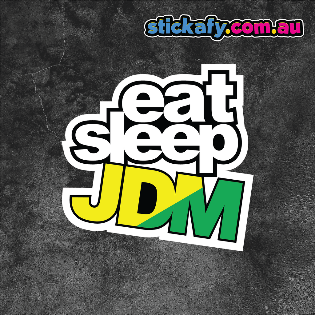 Eat Sleep Drift L 1252 (Arancia) // Adesivo OEM JDM Style Vinyl Transfer Eat Sleep Drift L 1252 (Arancia) // Adesivo OEM JDM Style Vinyl Transfer