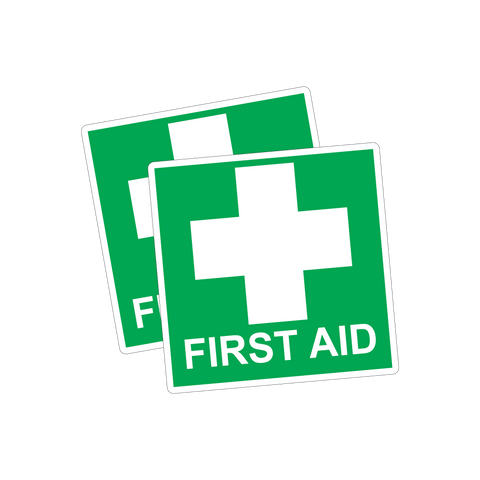 First Aid x2 Sticker