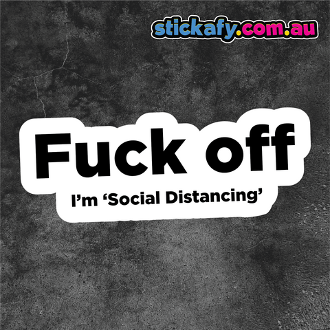 Frak Off Sticker F*ck Off Sticker – Stickafy
