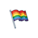 Gay Pride Flag Sticker