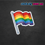 Gay Pride Flag Sticker