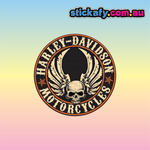 Harley Davidson Patch Sticker