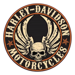 Harley Davidson Patch Sticker