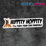 Hippity Hoppity Sticker
