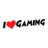 I Love Gaming Sticker