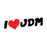 I Love JDM Sticker