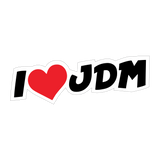 I Love JDM Sticker