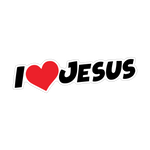 I Love Jesus Sticker