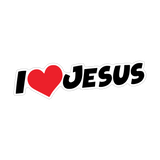 I Love Jesus Sticker