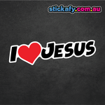 I Love Jesus Sticker