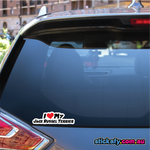 I Love My Jack Russel Terrier Sticker