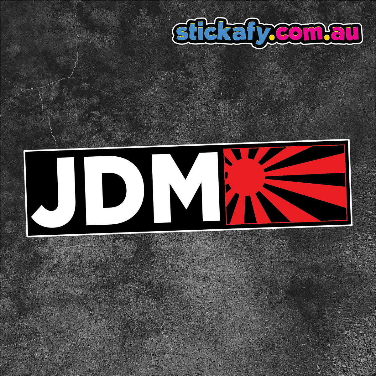 JDM Rising Sun Sticker – Stickafy
