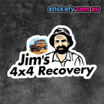 Jim's 4 x 4 Recovery Sticker