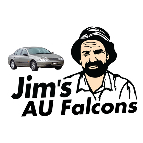 Jim's AU Falcons Sticker