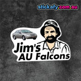 Jim's AU Falcons Sticker