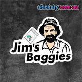 Jim's Baggies Sticker