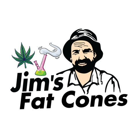 Jim's Fat Cones Sticker