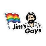 Jim's Gays Sticker