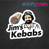 Jim's Kebabs Sticker