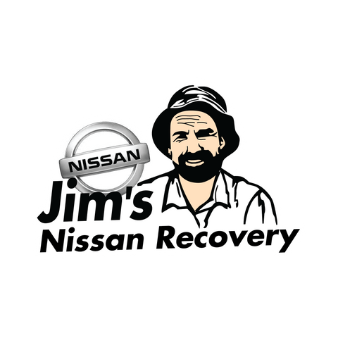 Jim's Nissan Recovery Sticker