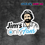 Jim's Only Fans Sticker