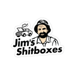 Jim's Shitboxes Sticker