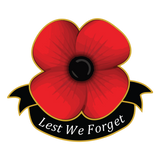 Lest We Forget Poppy Sticker