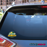 Let's Go Matildas Sticker