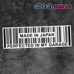 Made in Japan barcode Sticker