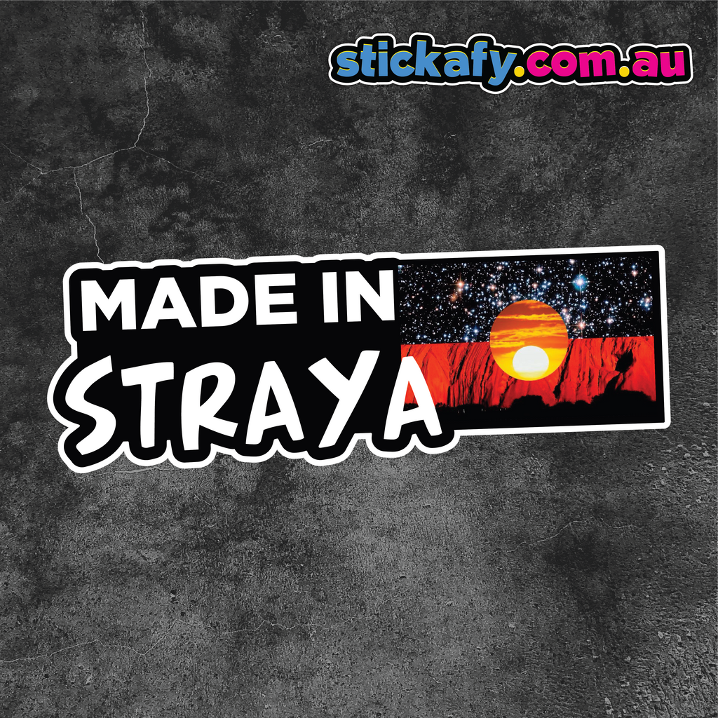 Made in Straya Sticker – Stickafy