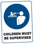 Mandatory - CHILDREN MUST BE SUPERVISED