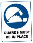 Mandatory - GUARDS MUST BE IN PLACE