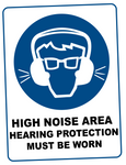 Mandatory -  HIGH NOISE AREA HEARING PROTECTION MUST BE WORN