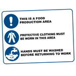 Mandatory - Food Production Kitchen Instructions
