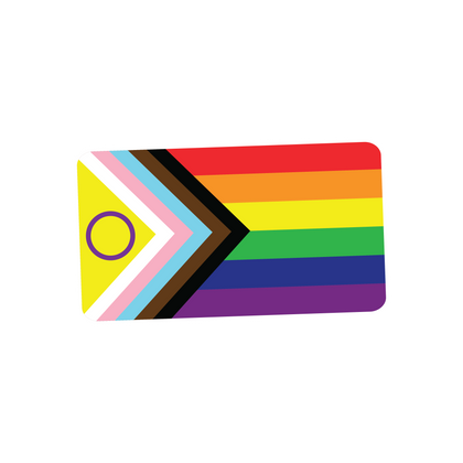Progress Pride Rainbow Flag Sticker