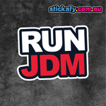 RUN JDM Sticker