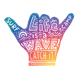 Life is a Wave Sticker