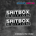 Shitbox Edition (x2) Sticker
