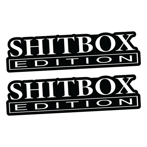 Shitbox Edition Variant (x2) Sticker