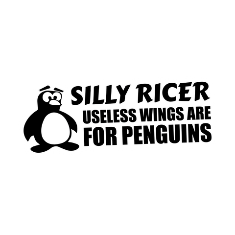 Silly Ricer Sticker