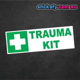 Trauma Kit Long Sticker